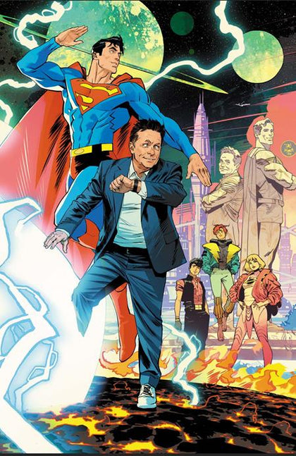 LEGION OF SUPER-HEROES #1 CVR H DAN MORA MICHAEL J FOX CAMEO CARD STOCK VAR (PRE-ORDER: 09/02/2026)