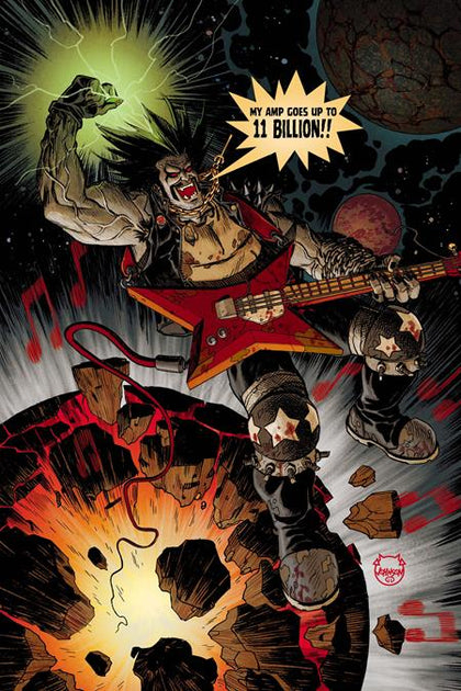 LOBO #7 CVR B DAVE JOHNSON CARD STOCK VAR (PRE-ORDER: 09/16/2026)