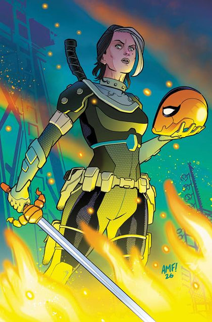 DEATHSTROKE THE TERMINATOR #7 CVR C TONY FLEECS CARD STOCK VAR (PRE-ORDER: 09/16/2026)