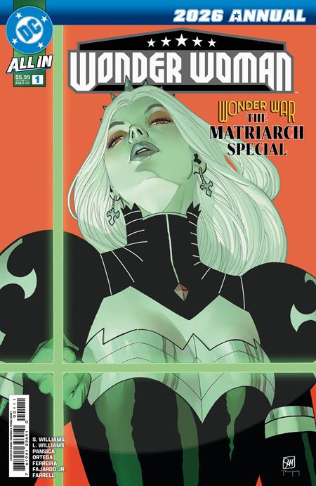 Wonder Woman 2026 Annual Wonder War The Matriarch Special #1 (One Shot) CVR A Daniel Sampere