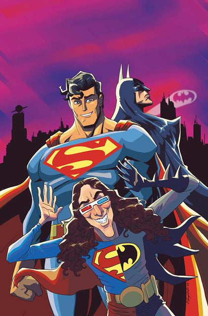 BATMAN SUPERMAN WEIRD AL WORLDS WEIRDEST #1 (ONE SHOT) CVR D JERRY GAYLORD CARD STOCK VAR (PRE-ORDER: 09/02/2026)