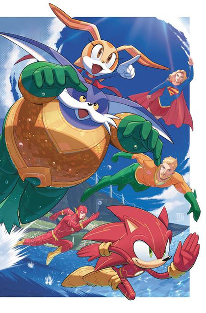 DC X SONIC THE HEDGEHOG METAL LEGION #5 (OF 5) CVR B MIN HO KIM CARD STOCK VAR (PRE-ORDER: 09/02/2026)