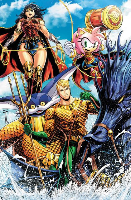 DC X SONIC THE HEDGEHOG METAL LEGION #5 (OF 5) CVR C SERG ACUNA CARD STOCK VAR (PRE-ORDER: 09/02/2026)