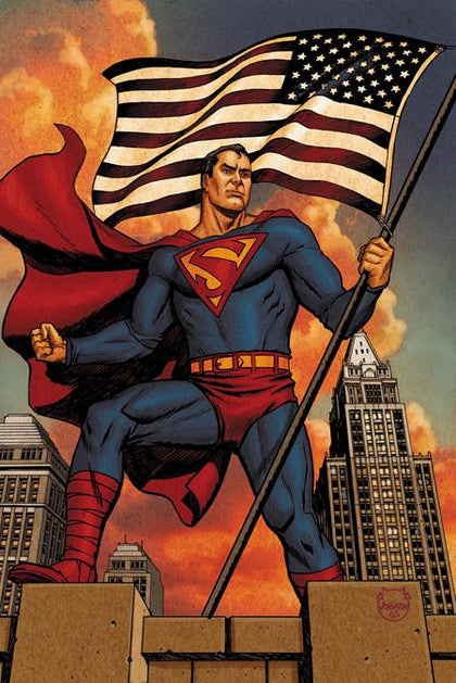SUPERMAN THE STRANGER #1 (OF 6) CVR B DAVE JOHNSON CARD STOCK VAR (PRE-ORDER: 09/02/2026)