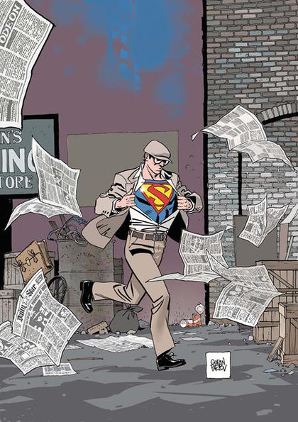 SUPERMAN THE STRANGER #1 (OF 6) CVR C GORAN PARLOV CARD STOCK VAR (PRE-ORDER: 09/02/2026)