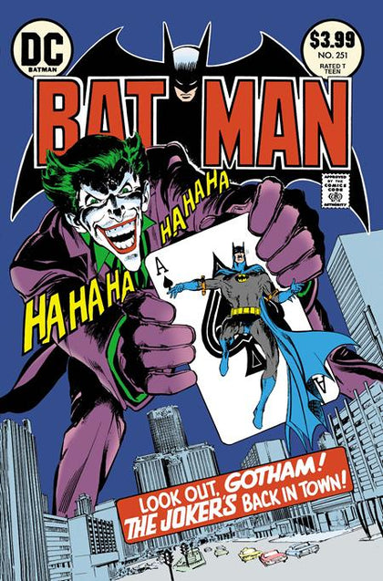 BATMAN #251 FACSIMILE EDITION CVR A NEAL ADAMS (PRE-ORDER: 09/09/2026)