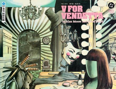V For Vendetta #1 Facsimile Edition CVR C David Lloyd Foil VAR