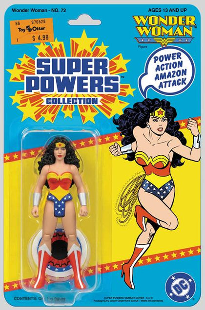WONDER WOMAN #72 FACSIMILE EDITION CVR B JASON GEYER & ALEX SAVIUK WONDER WOMAN SUPER POWERS CARD STOCK VAR (PRE-ORDER: 09/23/2026)