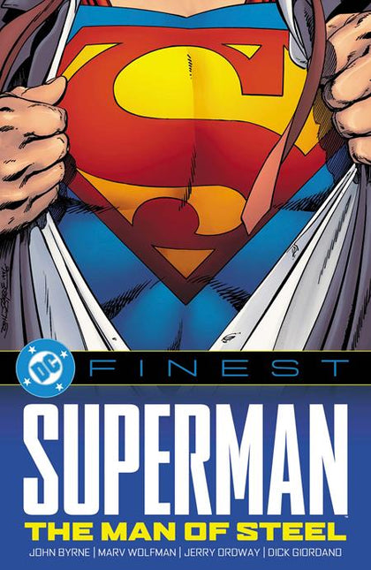 DC FINEST SUPERMAN THE MAN OF STEEL TP (PRE-ORDER: 11/10/2026)