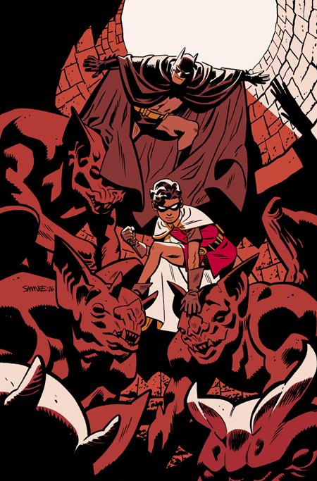 BATMAN & ROBIN YEAR ONE DYNAMIC DUOS #1 (OF 12) Second Printing Cvr B Chris Samnee Card Stock Var (PRE-ORDER: 10/14/2026)