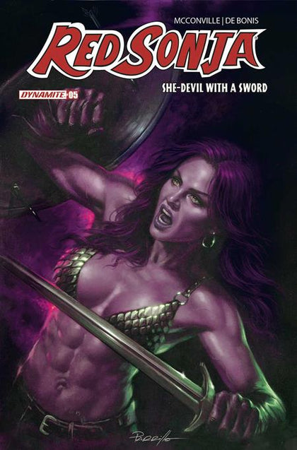 RED SONJA SHE DEVIL WITH A SWORD #5 CVR K LUCIO PARRILLO ULTRAVIOLET VAR (PRE-ORDER: 09/02/2026)