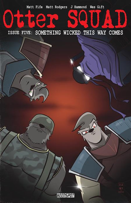 OTTER SQUAD #5 CVR B J HAMMOND THE BOYS HOMAGE BAGGED WITH TRADING CARD VAR (PRE-ORDER: 09/30/2026)
