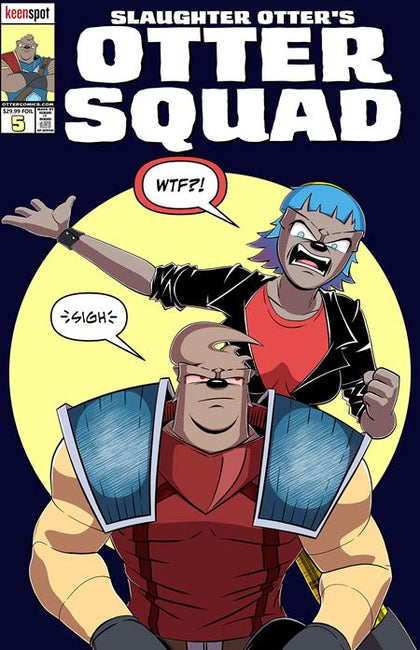 OTTER SQUAD #5 CVR C MATT RODGERS SPOT FOIL BAGGED WITH TRADING CARD VAR (PRE-ORDER: 09/30/2026)