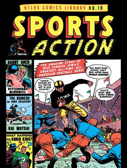 ATLAS COMICS LIBRARY HC NO 10 SPORTS ACTION (PRE-ORDER: 09/23/2026)