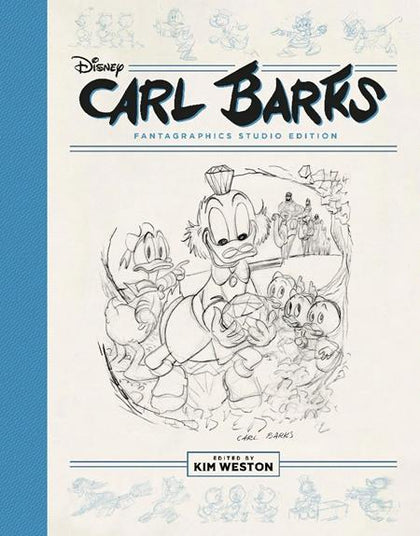 CARL BARKS PENCILS AND STORYBOARDS HC KING SCROOGE THE FIRST AND OTHER STORIES THE FANTAGRAPHICS STUDIO EDITION (PRE-ORDER: 09/16/2026)