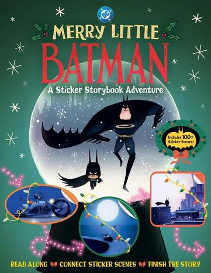 MERRY LITTLE BATMAN TP A STICKER STORYBOOK ADVENTURE (PRE-ORDER: 09/16/2026)