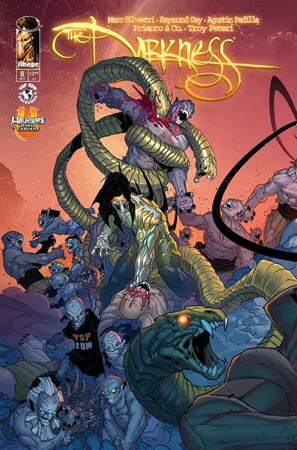 DARKNESS (2025) #8 CVR C PAT BOUTIN & STEVE FIRCHOW CONNECTING WITCHBLADE TEAM UP VAR (PRE-ORDER: 09/16/2026)