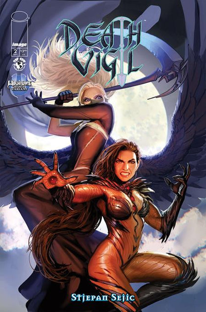 DEATH VIGIL (2026) #2 (OF 6) CVR B STJEPAN SEJIC WITCHBLADE TEAM UP VAR (PRE-ORDER: 09/09/2026)