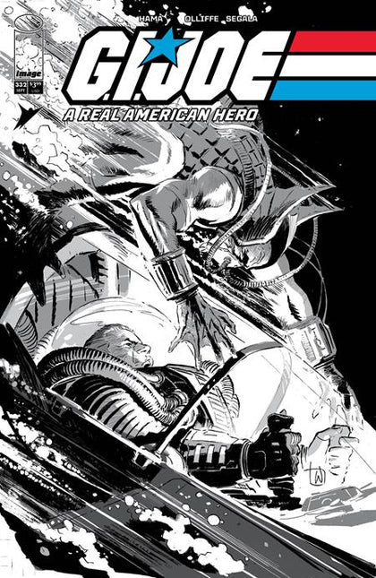 GI JOE A REAL AMERICAN HERO #332 CVR B LEE WEEKS B&W VAR (PRE-ORDER: 09/09/2026)
