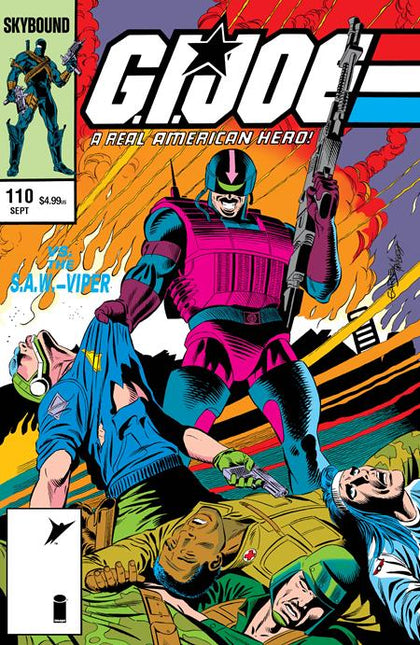 GI JOE A REAL AMERICAN HERO #110 HAMA FILES EDITION CVR C RON GARNEY & BOB MCLEOD FOIL VAR (PRE-ORDER: 09/23/2026)