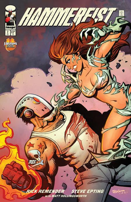HAMMERFIST #2 CVR C BRETT PARSON WITCHBLADE TEAM UP VAR (PRE-ORDER: 09/30/2026)