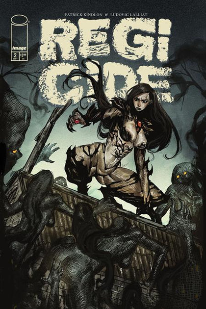 REGICIDE #2 (OF 4) CVR E AKILA GABRIEL WITCHBLADE TEAM UP VAR (PRE-ORDER: 09/16/2026)