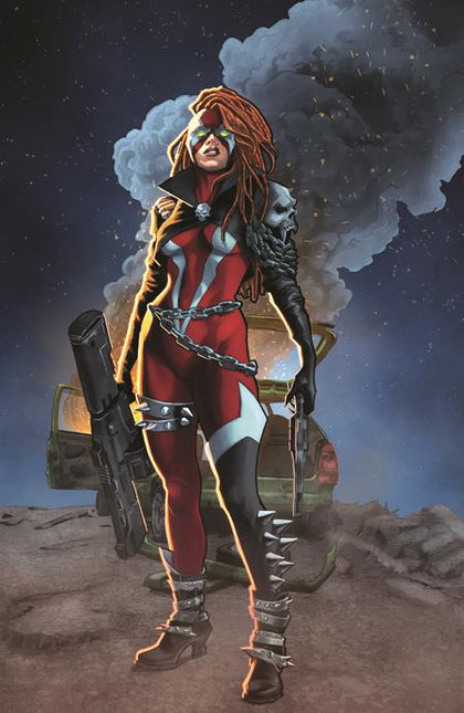 SHE-SPAWN #5 (OF 5) CVR B THADDEUS ROBECK VIRGIN VAR (PRE-ORDER: 09/02/2026)