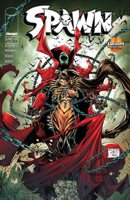 Spawn #379 CVR C Brett Booth Witchblade Team Up VAR