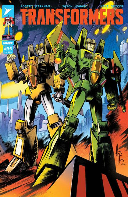 TRANSFORMERS #36 CVR C JASON HOWARD & ANNALISA LEONI CONNECTING COVER VAR (PRE-ORDER: 09/09/2026)