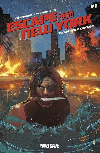 ESCAPE FROM NEW YORK ESCAPE FROM CHICAGO #1 CVR D CHRISTIAN WARD VAR (PRE-ORDER: 09/23/2026)