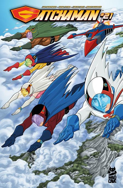 GATCHAMAN #21 CVR A CHRIS BATISTA SABRINA CINTRON (PRE-ORDER: 09/30/2026)
