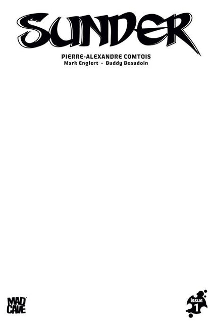 SUNDER #1 CVR E BLANK SKETCH VAR (PRE-ORDER: 09/30/2026)
