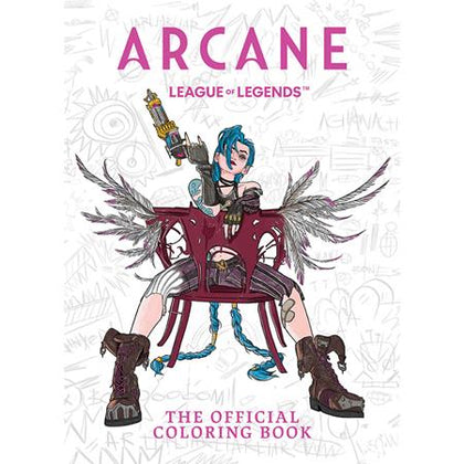ARCANE TP THE OFFICIAL COLORING BOOK (PRE-ORDER: 09/30/2026)