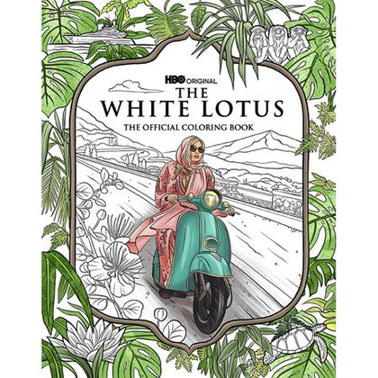 HBO ORIGINAL SERIES THE WHITE LOTUS TP THE OFFICIAL COLORING BOOK (PRE-ORDER: 09/09/2026)