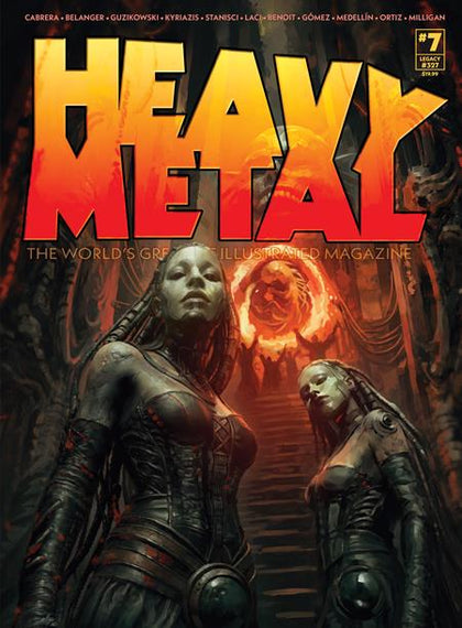 HEAVY METAL MAGAZINE #7 CVR A CARLOS CABRERA (PRE-ORDER: 09/30/2026)