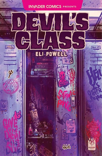 INVADER COMICS PRESENTS DEVILS CLASS #1 (ONE SHOT) CVR B MIKE NELSEN VAR (PRE-ORDER: 09/23/2026)