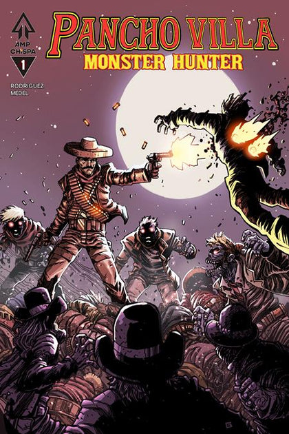 PANCHO VILLA MONSTER HUNTER #1 (OF 3) CVR B GUILLERMO VILLARREAL VAR (PRE-ORDER: 09/16/2026)