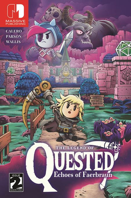 QUESTED #2 (OF 3) CVR C TREVOR RICHARDSON VIDEO GAME HOMAGE VAR (PRE-ORDER: 09/30/2026)
