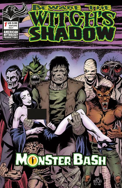 BEWARE THE WITCHS SHADOW MONSTER BASH #1 CVR D DAN PARSONS RISQUE VAR (PRE-ORDER: 09/30/2026)