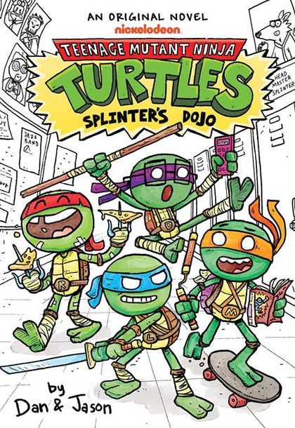 TEENAGE MUTANT NINJA TURTLE ILLUSTRATED NOVEL VOL 01 SPLINTERS DOJO (PRE-ORDER: 09/02/2026)