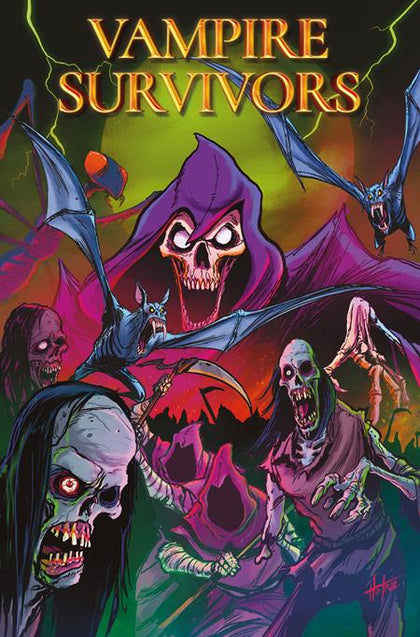 VAMPIRE SURVIVORS #1 (OF 4) CVR B DAVID HARTMAN VAR (PRE-ORDER: 09/09/2026)