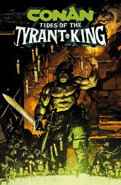 CONAN THE BARBARIAN TIDES OF THE TYRANT KING #1 (OF 4) CVR C GERARDO ZAFFINO VAR (PRE-ORDER: 09/23/2026)