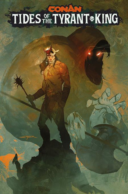 CONAN THE BARBARIAN TIDES OF THE TYRANT KING #1 (OF 4) CVR E STUART SAYGER VAR (PRE-ORDER: 09/23/2026)