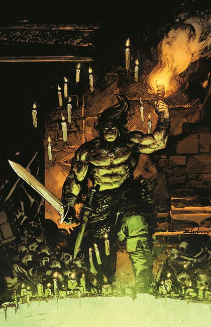 CONAN THE BARBARIAN TIDES OF THE TYRANT KING #1 (OF 4) CVR J GERARDO ZAFFINO VIRGIN CARDSTOCK VAR (PRE-ORDER: 09/23/2026)