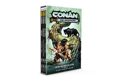 CONAN THE BARBARIAN HC VOL 04-06 SLIPCASE SET REGULAR EDITION ROBERTO DE LA TORRE (PRE-ORDER: 09/16/2026)