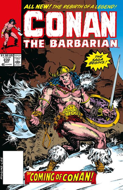 CONAN THE BARBARIAN THE ORIGINAL COMICS OMNIBUS HC VOL 09 REGULAR EDITION MICHAEL HIGGINS (PRE-ORDER: 09/16/2026)