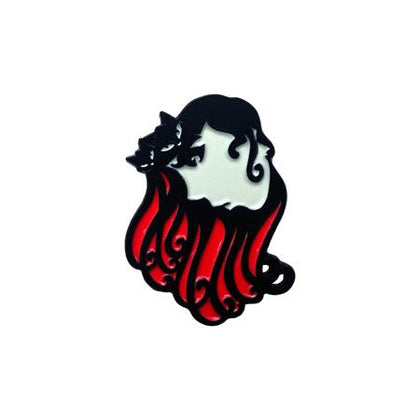 EMILY THE STRANGE WINDSWEPT ENAMEL PIN BADGE (PRE-ORDER: 10/14/2026)