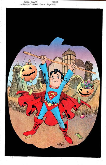 Superman #19 CVR E Kelley Jones Trick Or Treat Card Stock VAR (PRE-ORDER: 10/23/2024)