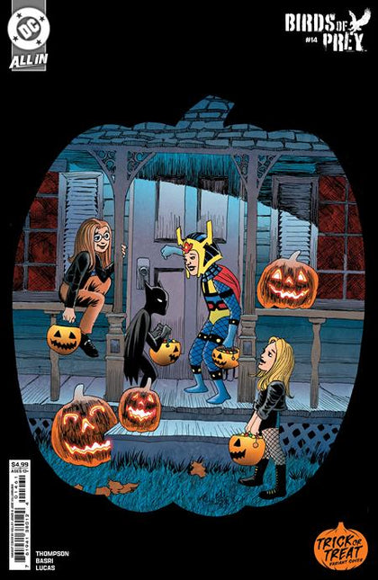 Birds Of Prey #14 CVR D Kelley Jones Trick Or Treat Card Stock VAR (PRE-ORDER: 10/02/2024)