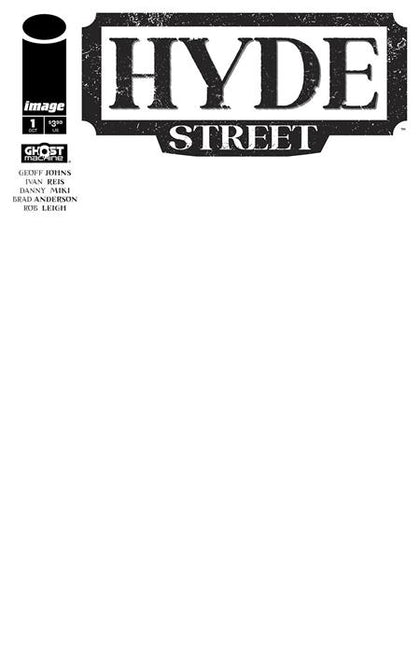 Hyde Street #1 CVR F Blank Sketch VAR (PRE-ORDER: 10/02/2024)